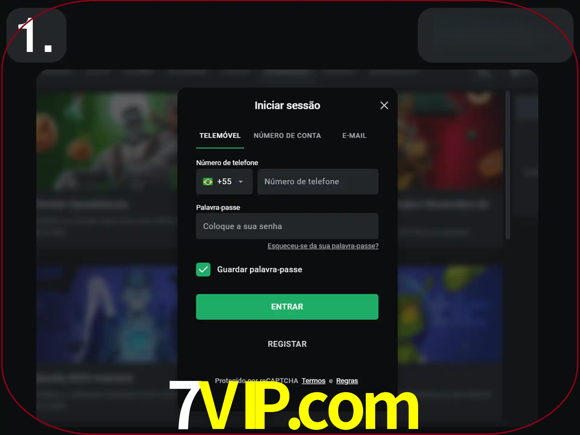 Acesse o site.
